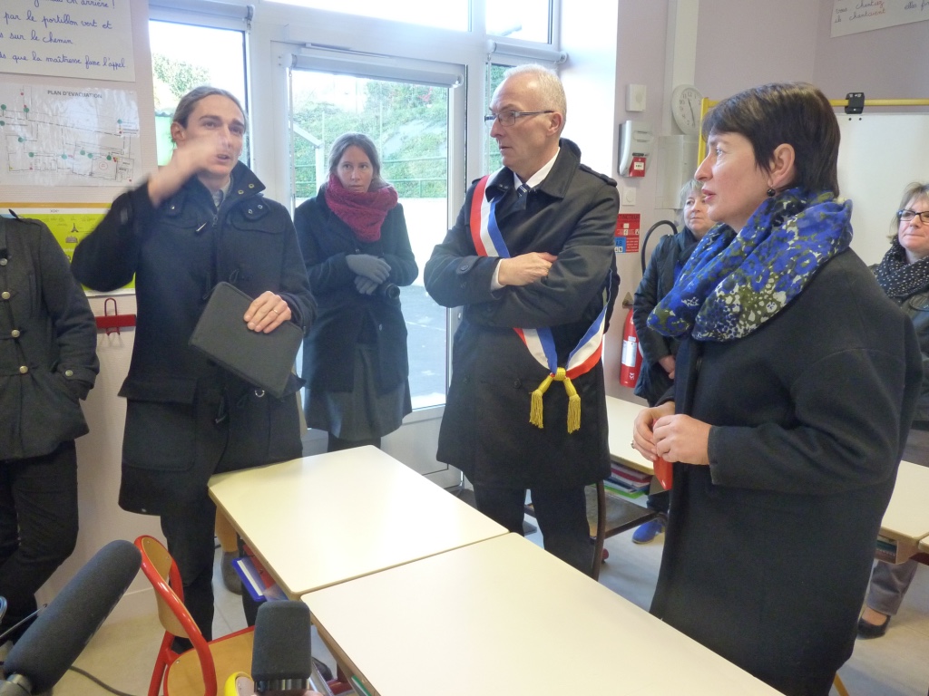 Inauguration de l'école Ardenay 28 nov - 20